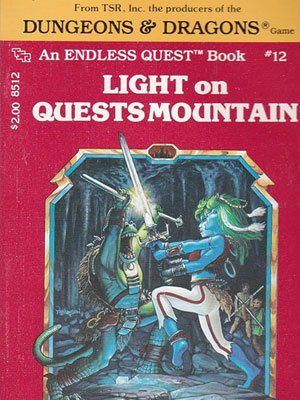 Light on Quests Mountain